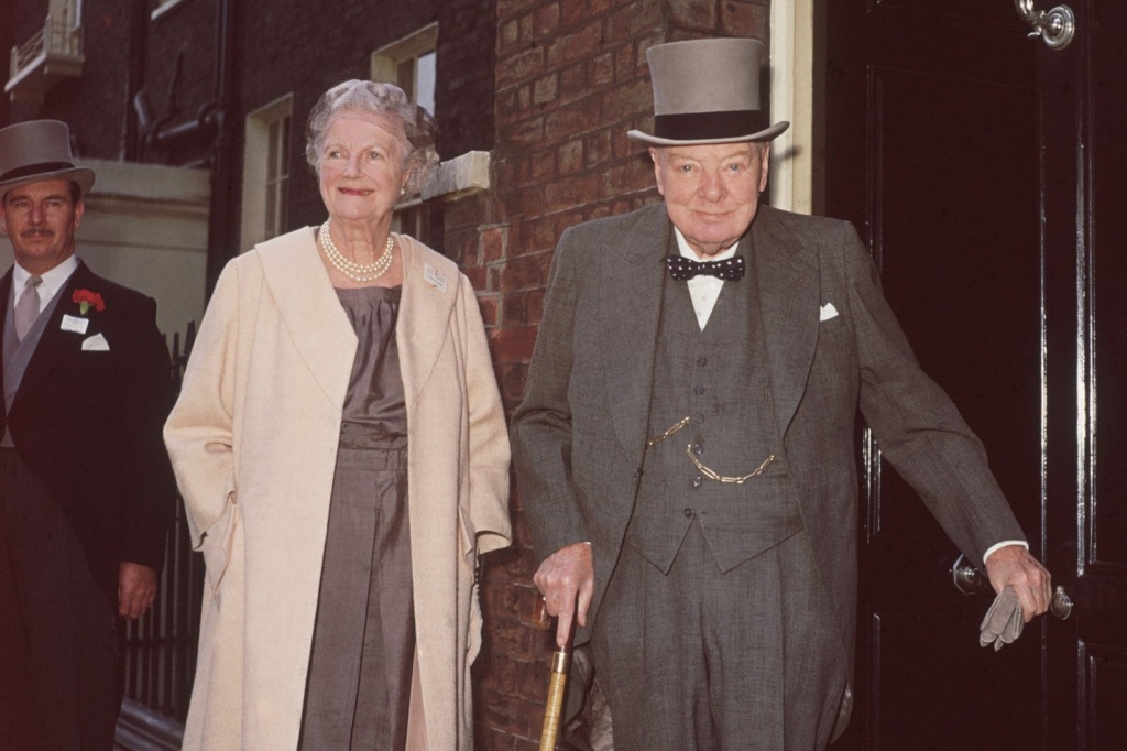Клементина с супругом, премьер-министром Великобритании Уинстоном Черчиллем.