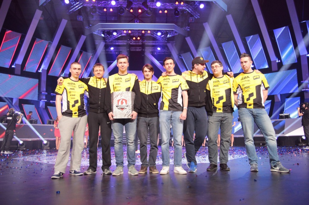 Команда Кирилла стала чемпионом Гранд Финала лиги Wargaming.net League в 2016 году.