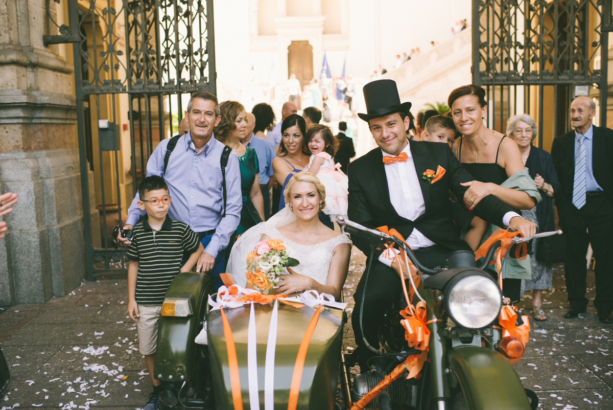 Свадьбу играли на Сардинии. Из Ростова специально привезли мотоцикл «Урал», о котором Федерико давно мечтал.