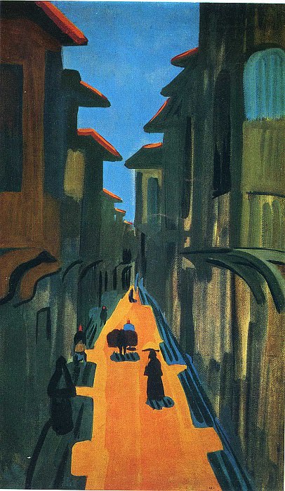 «Улица. Полдень. Константинополь», М. Сарьян, 1910 год. Из собрания Третьяковской галереи.