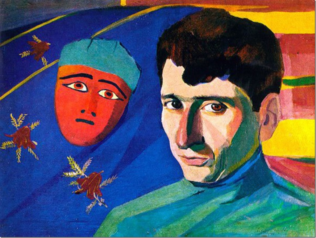 «Портрет поэта Егише Чаренца», М. Сарьян. 1923 год.