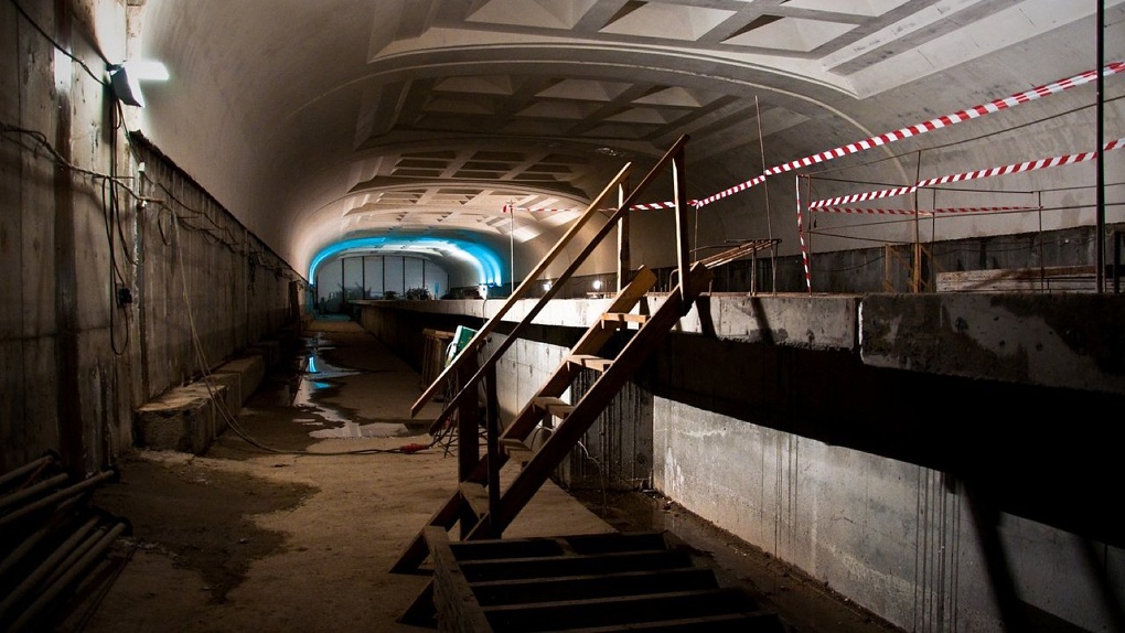 За все время строительства метро в Омске открылась только одна станция. Сейчас она работает как подземный переход.