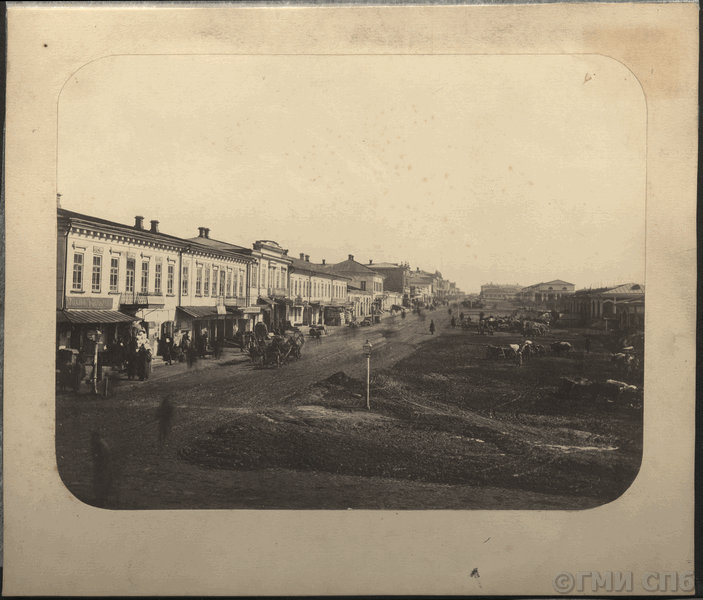 Ростов, ул. Московская, 1860-е годы.