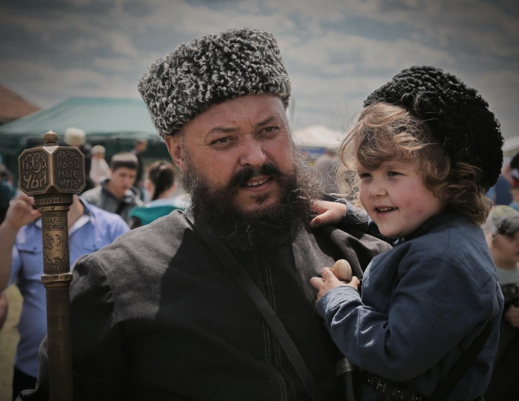 Валерий Рязанов с сыном Григорием.