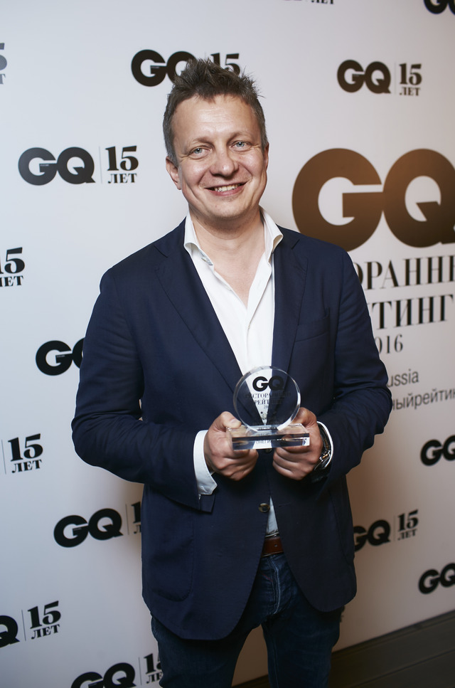 Роман Панченко с премией GQ