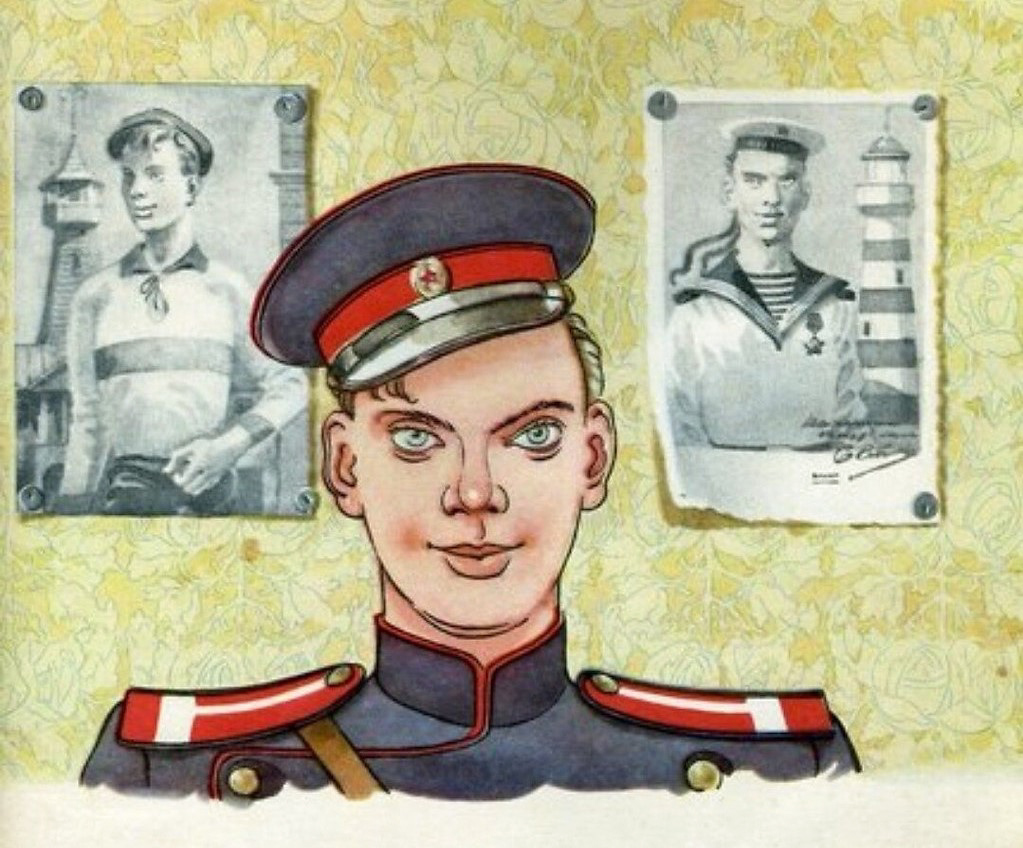 Своего «Дядю Степу» в 1957 году Константин Ротов рисовал с… актера Алексея Баталова, который был тогда его зятем.