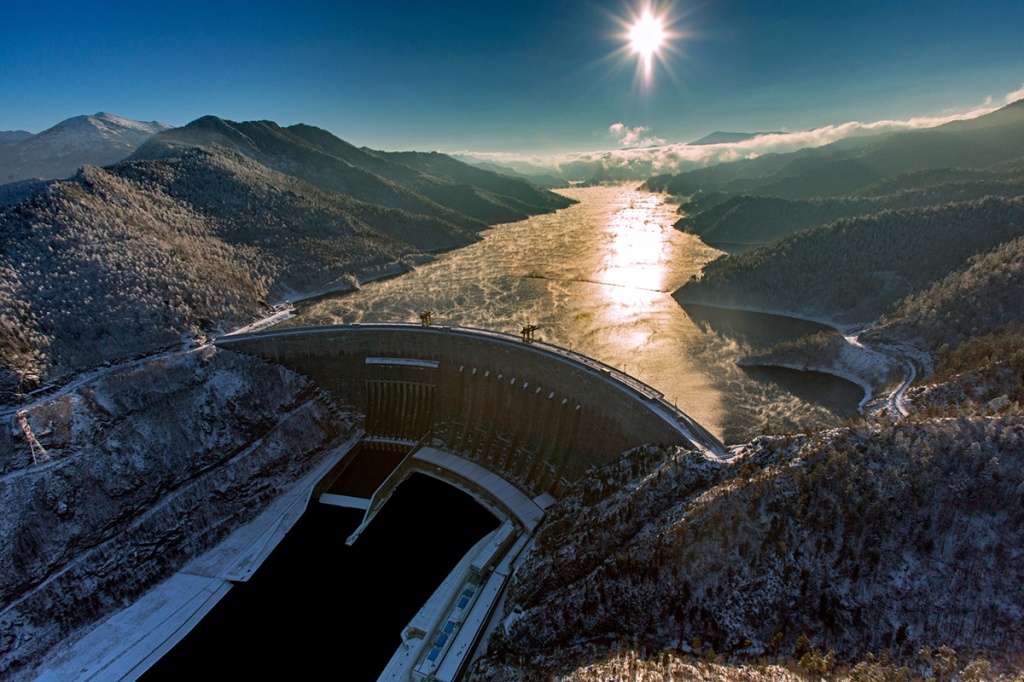 Саяно-Шушенская ГЭС, Республика Хакасия.