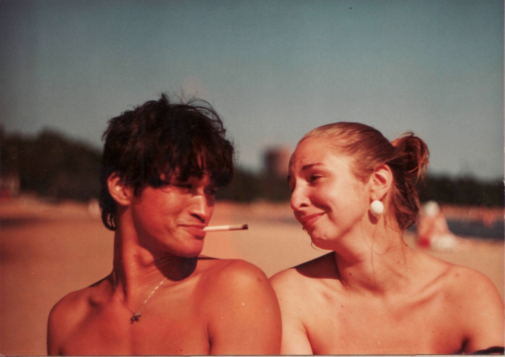 С женой Марьяной, лето 1984 года.