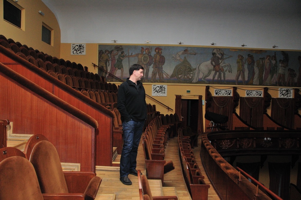 Пускепалис в ярославском театре им. Федора Волкова, 2009 год.