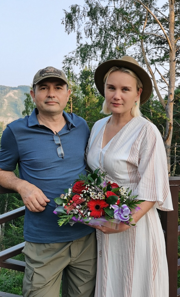 С мужем Евгением Анну познакомило кузнечное дело.