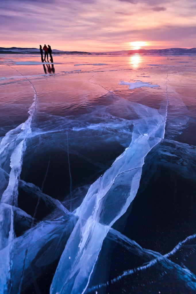 Гольф на озере Байкал
