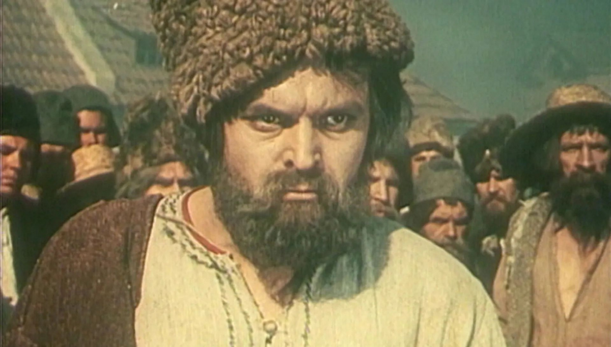 Бондарчук-Рваное ухо в фильме «Адмирал Ушаков», реж. М. Ромм, 1953 год.