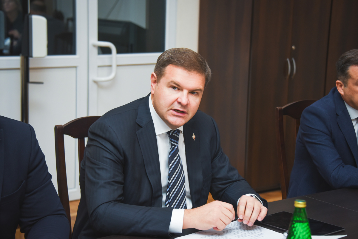 Министр по вопросам обеспечения безопасности и противодействия коррупции в Ростовской области Олег Жеухин.