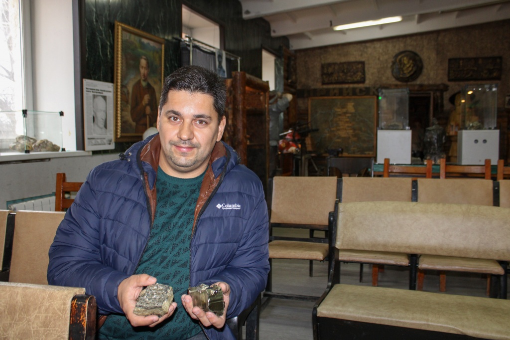 Евгений Лобанов — создатель (вместе с отцом) музея-шахты в городе Берёзовском.