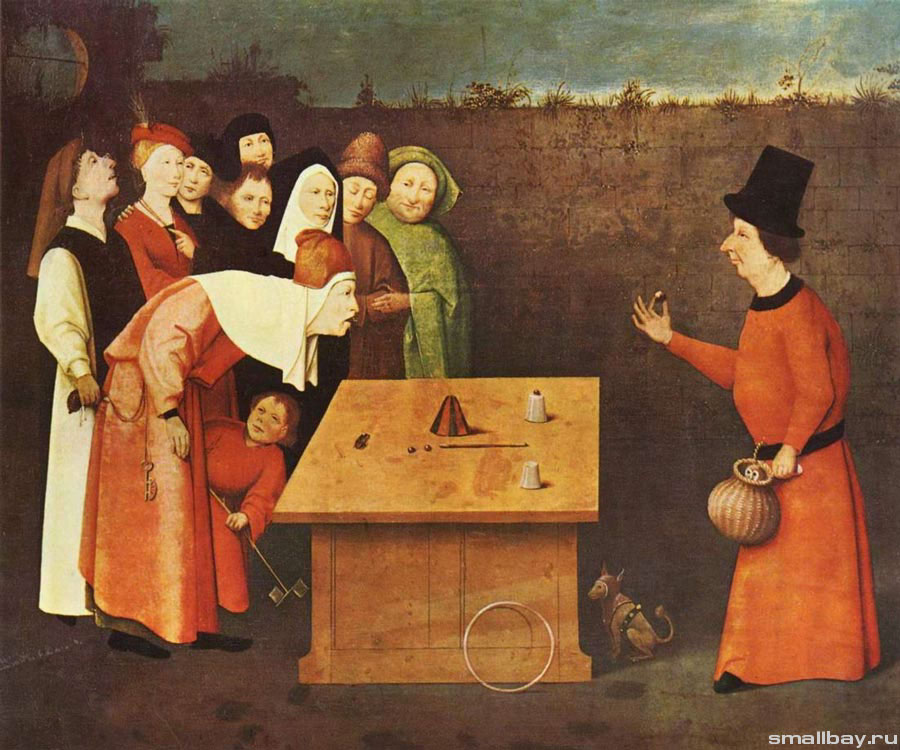 «Мошенник», Иероним Босх, ок. 1470-1480 годов