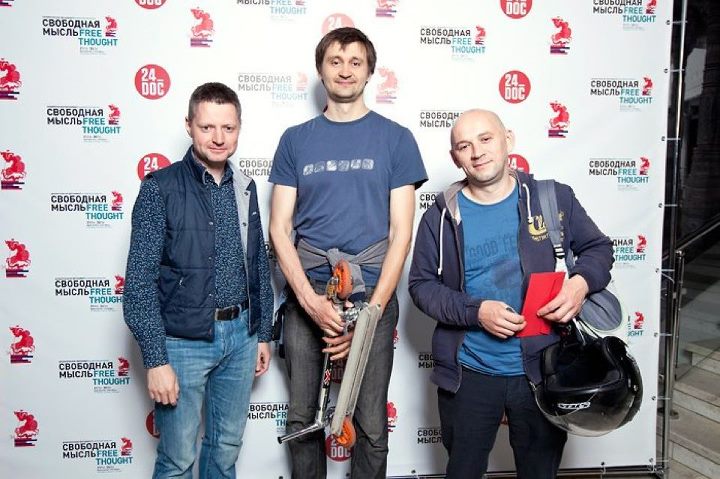 Слева направо: Алексей Пивоваров, Павел Костомаров, Александр Расторгуев